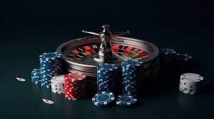 ratucasino77 Free Play interface showing live dealer table with play-money balance